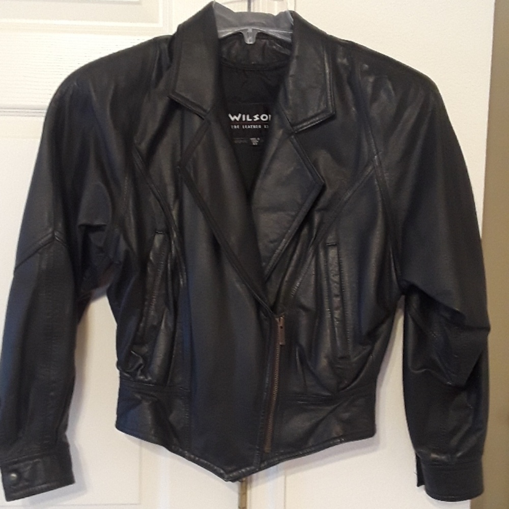 Leather jacket